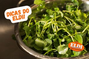 guardar agrião para durar mais