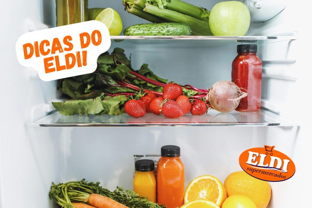 guardar frutas na geladeira