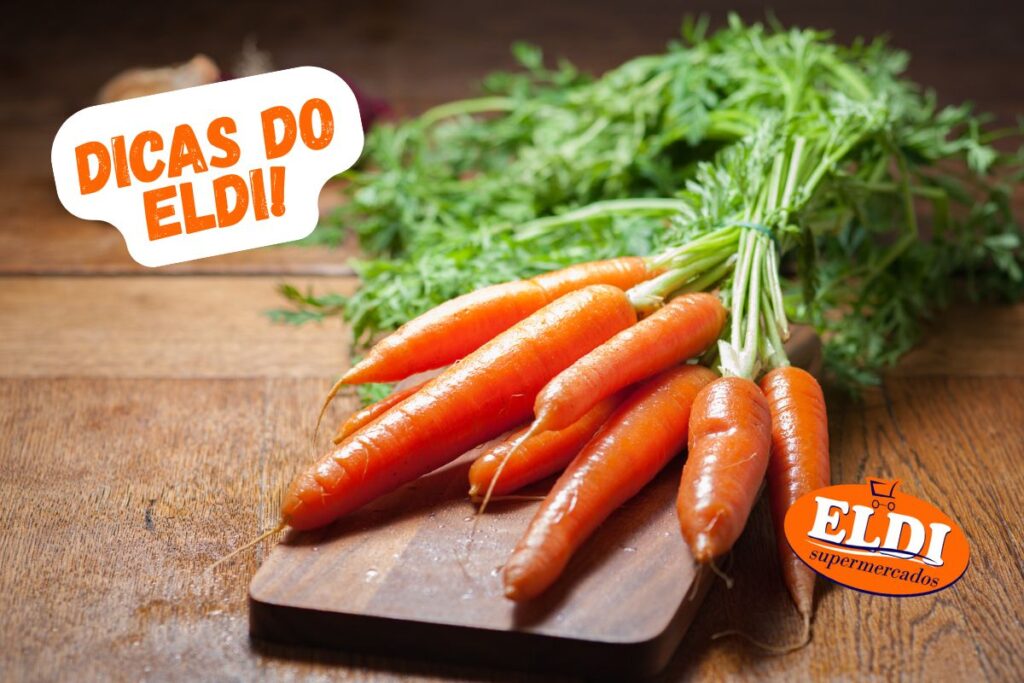 guardar cenoura na geladeira