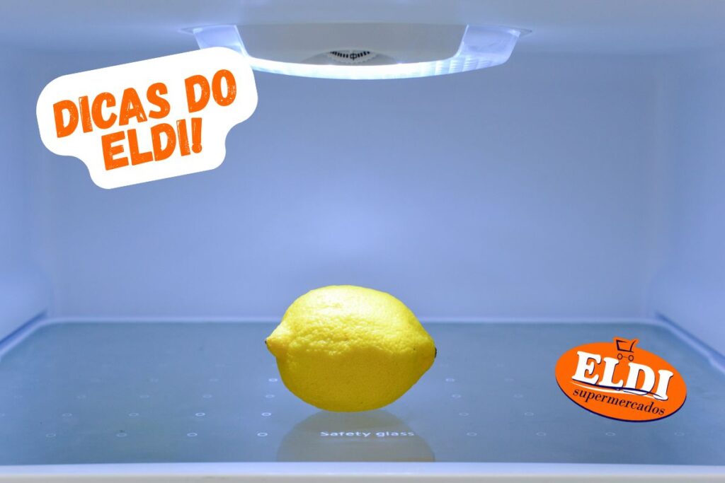 guardar limão na geladeira