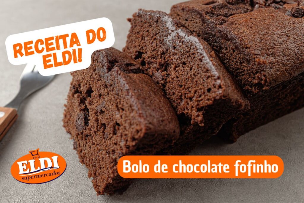 bolo de chocolate fofinho