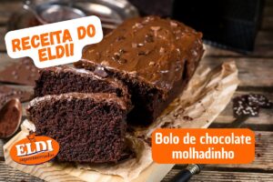 bolo de chocolate molhadinho