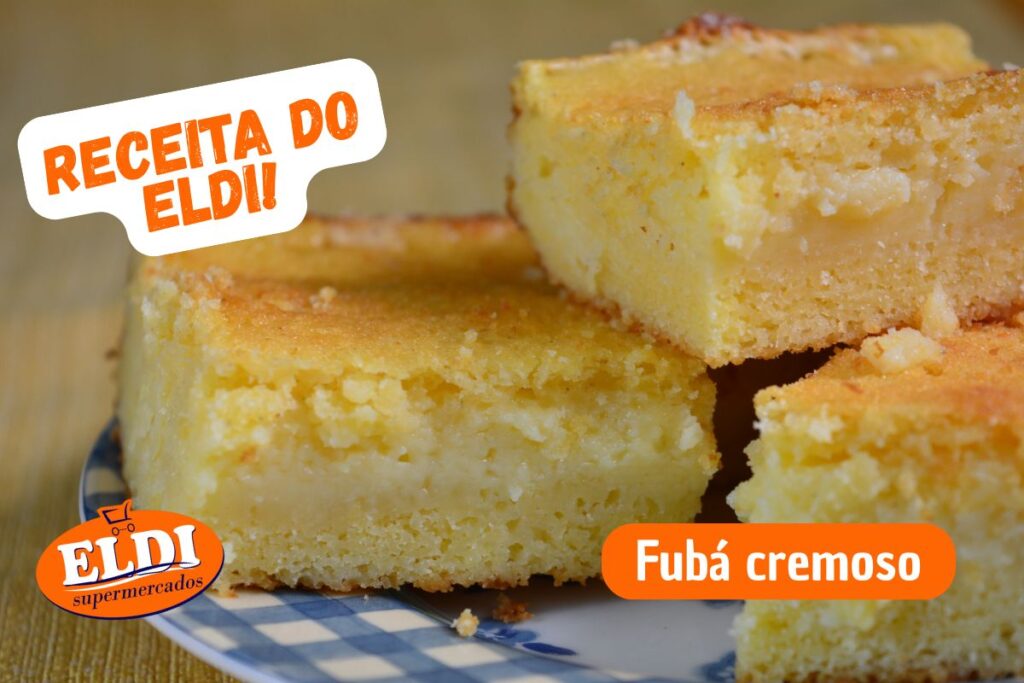 bolo de fubá cremoso