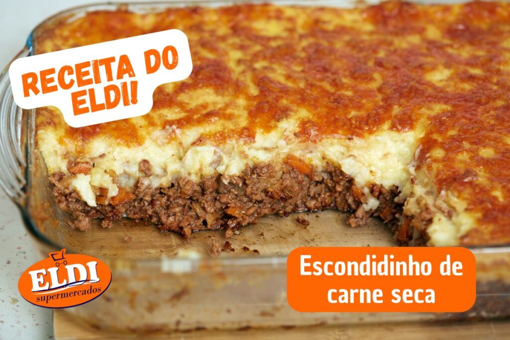 escondidinho de carne seca