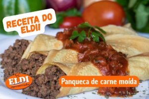panqueca de carne moída