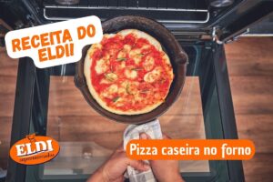 pizza caseira no forno
