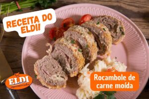 rocambole de carne moída