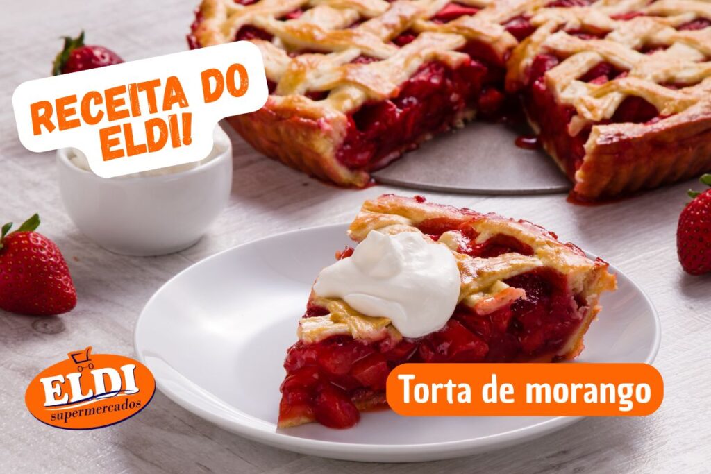 torta de morango